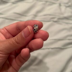 Pandora Charm - blue/pink butterfly pandora  charm